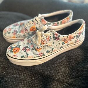 Vans Women's Floral Canvas Sneakers